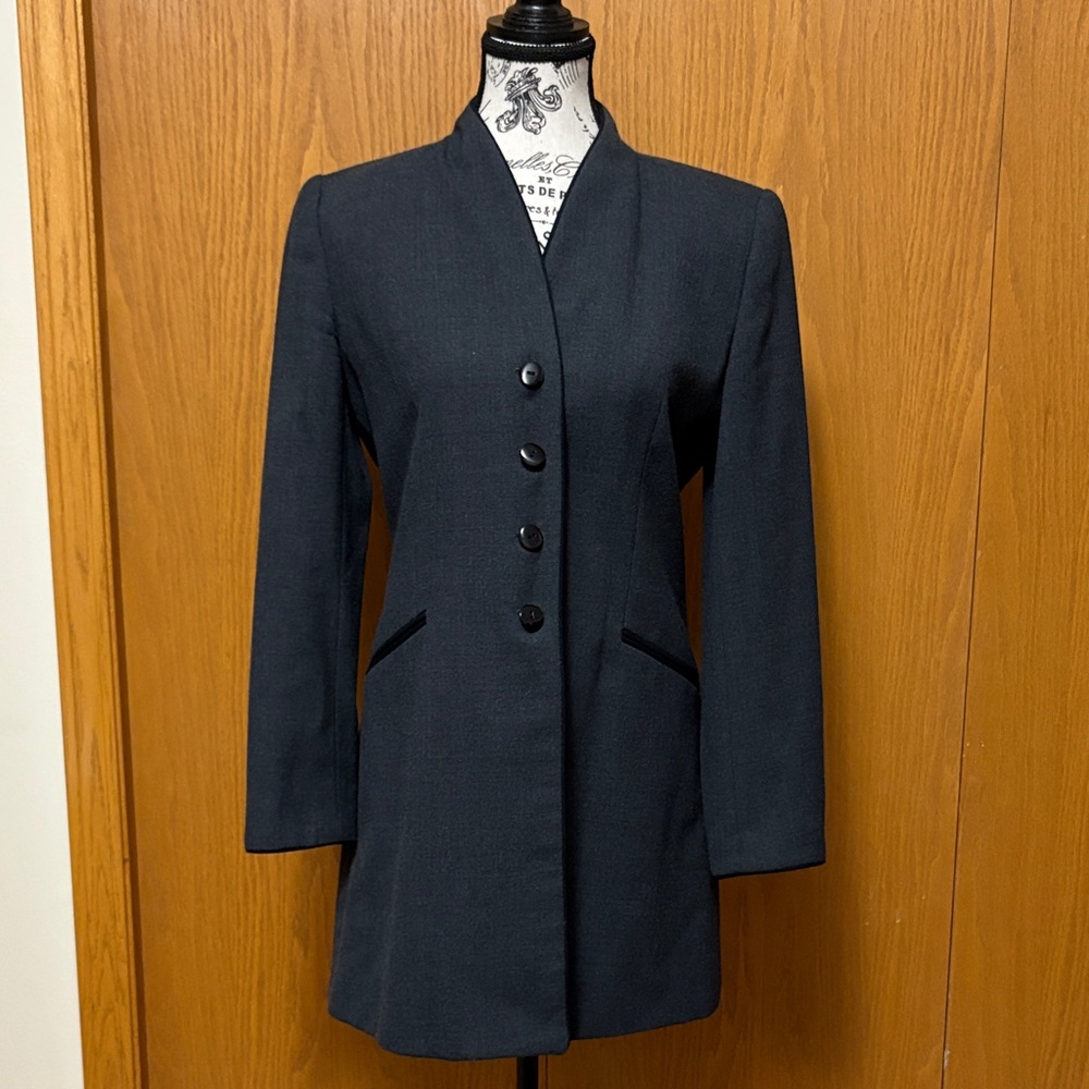 Ganni Dark Gray Women's Blazer